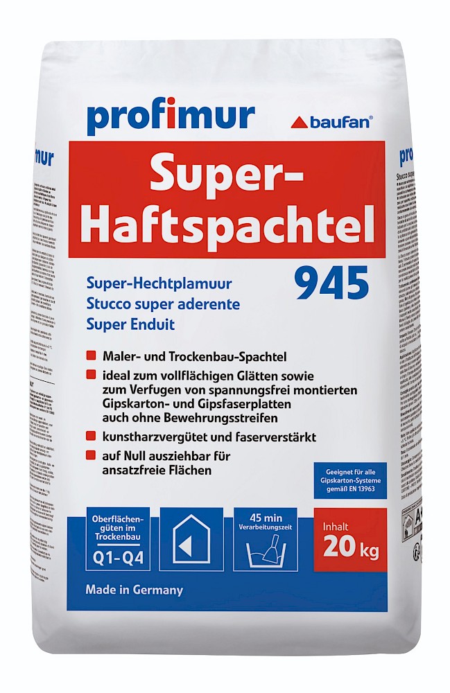 PROFIMUR SUPER-HAFTSPACHTEL 945 - 20 KG