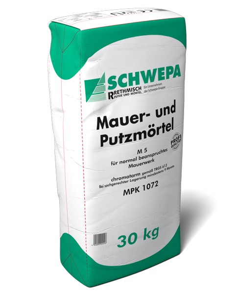 SCHWEPA PUTZ- UND MAUERMÖRTEL A 30 KG