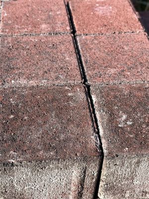 RECHTECKPFLASTER 10X10X8CM ROT/SCHWARZ